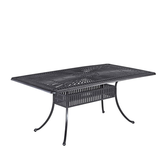 Homestyles 6660-37 Outdoor Dining Table, 72", Gray